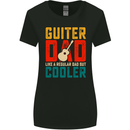 Guitar Dad Like a Normal Dad Fathers Day Womens Wider Cut T-Shirt Black