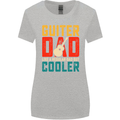 Guitar Dad Like a Normal Dad Fathers Day Womens Wider Cut T-Shirt Sports Grey