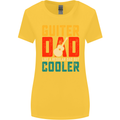 Guitar Dad Like a Normal Dad Fathers Day Womens Wider Cut T-Shirt Yellow
