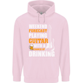 Guitar Forecast Funny Beer Alcohol Childrens Kids Hoodie Light Pink