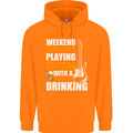 Guitar Forecast Funny Beer Alcohol Childrens Kids Hoodie Orange