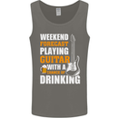 Guitar Forecast Funny Beer Alcohol Mens Vest Tank Top Charcoal