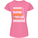 Guitar Forecast Funny Beer Alcohol Womens Petite Cut T-Shirt Azalea