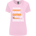 Guitar Forecast Funny Beer Alcohol Womens Wider Cut T-Shirt Light Pink