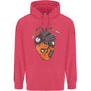 Guitar Heart Guitarist Acoustic Electric Childrens Kids Hoodie Heliconia