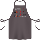 Guitar Heaven Collection Guitarist Acoustic Cotton Apron 100% Organic Dark Grey