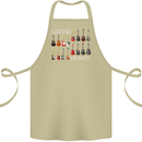 Guitar Heaven Collection Guitarist Acoustic Cotton Apron 100% Organic Khaki