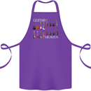 Guitar Heaven Collection Guitarist Acoustic Cotton Apron 100% Organic Purple