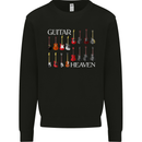 Guitar Heaven Collection Guitarist Acoustic Kids Sweatshirt Jumper Black