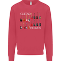 Guitar Heaven Collection Guitarist Acoustic Kids Sweatshirt Jumper Heliconia