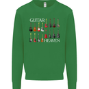 Guitar Heaven Collection Guitarist Acoustic Kids Sweatshirt Jumper Irish Green