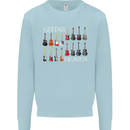 Guitar Heaven Collection Guitarist Acoustic Kids Sweatshirt Jumper Light Blue