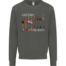 Guitar Heaven Collection Guitarist Acoustic Kids Sweatshirt Jumper Storm Grey