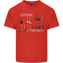 Guitar Heaven Collection Guitarist Acoustic Kids T-Shirt Childrens Red