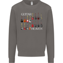 Guitar Heaven Collection Guitarist Acoustic Mens Sweatshirt Jumper Charcoal