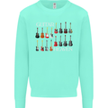 Guitar Heaven Collection Guitarist Acoustic Mens Sweatshirt Jumper Peppermint