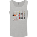 Guitar Heaven Collection Guitarist Acoustic Mens Vest Tank Top Sports Grey