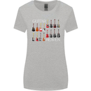 Guitar Heaven Collection Guitarist Acoustic Womens Wider Cut T-Shirt Sports Grey