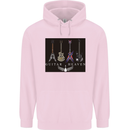 Guitar Heaven Guitarist Electric Acoustic Childrens Kids Hoodie Light Pink