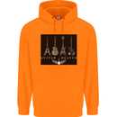 Guitar Heaven Guitarist Electric Acoustic Childrens Kids Hoodie Orange
