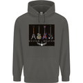 Guitar Heaven Guitarist Electric Acoustic Childrens Kids Hoodie Storm Grey