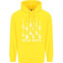 Guitar Heaven Guitarist Electric Acoustic Childrens Kids Hoodie Yellow