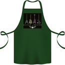 Guitar Heaven Guitarist Electric Acoustic Cotton Apron 100% Organic Forest Green