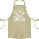 Guitar Heaven Guitarist Electric Acoustic Cotton Apron 100% Organic Khaki