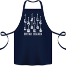 Guitar Heaven Guitarist Electric Acoustic Cotton Apron 100% Organic Navy Blue