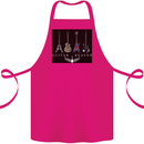 Guitar Heaven Guitarist Electric Acoustic Cotton Apron 100% Organic Pink