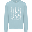 Guitar Heaven Guitarist Electric Acoustic Kids Sweatshirt Jumper Light Blue