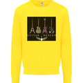 Guitar Heaven Guitarist Electric Acoustic Kids Sweatshirt Jumper Yellow