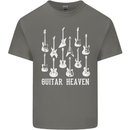 Guitar Heaven Guitarist Electric Acoustic Kids T-Shirt Childrens Charcoal