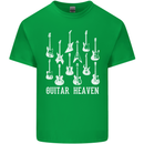 Guitar Heaven Guitarist Electric Acoustic Kids T-Shirt Childrens Irish Green