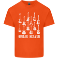 Guitar Heaven Guitarist Electric Acoustic Kids T-Shirt Childrens Orange