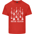 Guitar Heaven Guitarist Electric Acoustic Kids T-Shirt Childrens Red