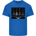 Guitar Heaven Guitarist Electric Acoustic Kids T-Shirt Childrens Royal Blue