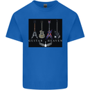 Guitar Heaven Guitarist Electric Acoustic Kids T-Shirt Childrens Royal Blue