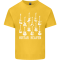 Guitar Heaven Guitarist Electric Acoustic Kids T-Shirt Childrens Yellow