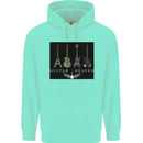 Guitar Heaven Guitarist Electric Acoustic Mens 80% Cotton Hoodie Peppermint