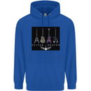 Guitar Heaven Guitarist Electric Acoustic Mens 80% Cotton Hoodie Royal Blue