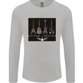 Guitar Heaven Guitarist Electric Acoustic Mens Long Sleeve T-Shirt Sports Grey