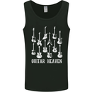 Guitar Heaven Guitarist Electric Acoustic Mens Vest Tank Top Black