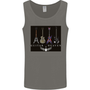 Guitar Heaven Guitarist Electric Acoustic Mens Vest Tank Top Charcoal