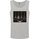 Guitar Heaven Guitarist Electric Acoustic Mens Vest Tank Top Sports Grey