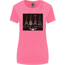 Guitar Heaven Guitarist Electric Acoustic Womens Wider Cut T-Shirt Azalea