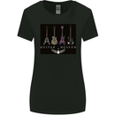 Guitar Heaven Guitarist Electric Acoustic Womens Wider Cut T-Shirt Black