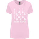Guitar Heaven Guitarist Electric Acoustic Womens Wider Cut T-Shirt Light Pink