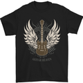 Guitar Heaven Rock n Roll Music Heavy Metal Mens T-Shirt 100% Cotton Black