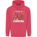 Guitar Important Choices Guitarist Music Childrens Kids Hoodie Heliconia